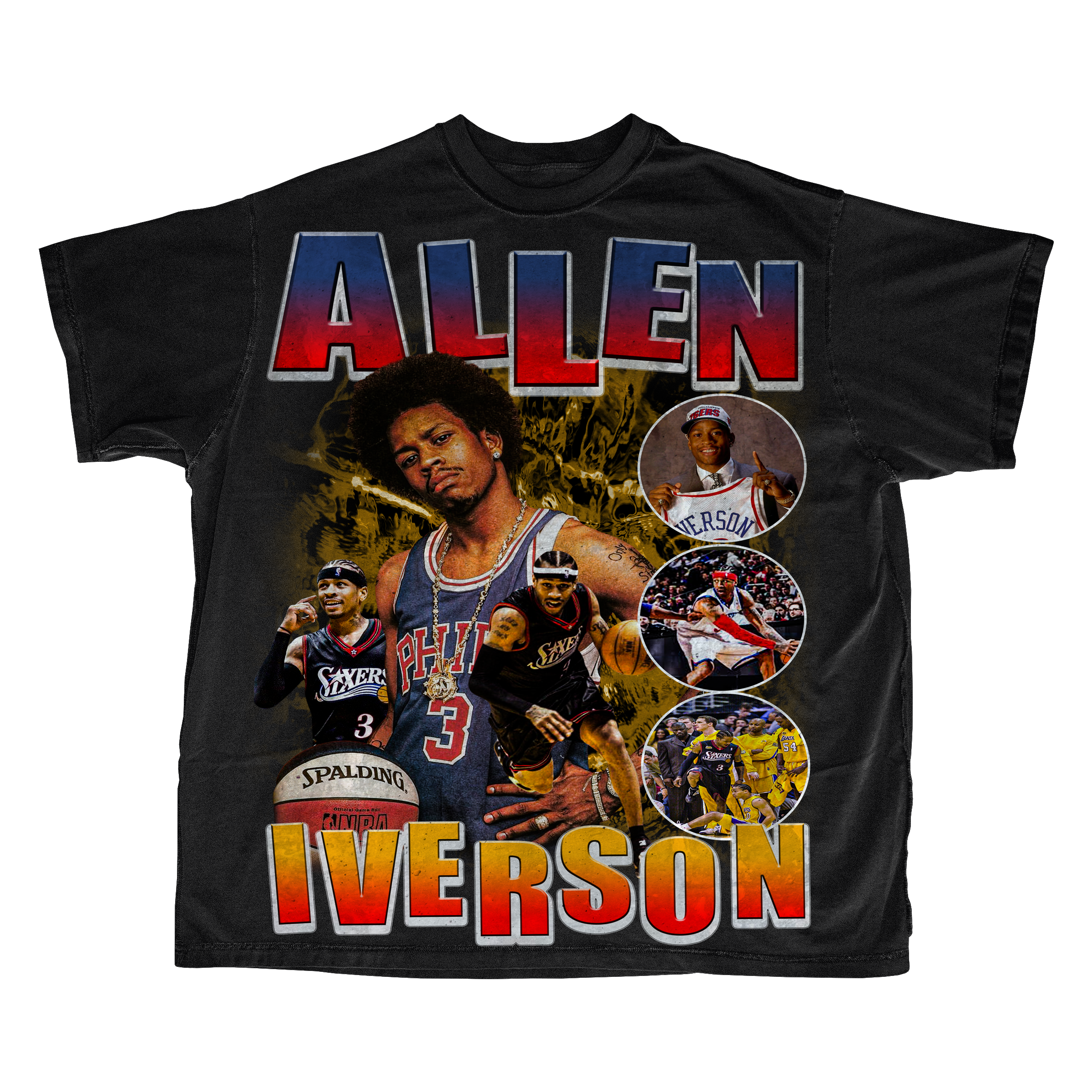 ALLEN IVERSON GRAPHIC TEE - STREETWEAR