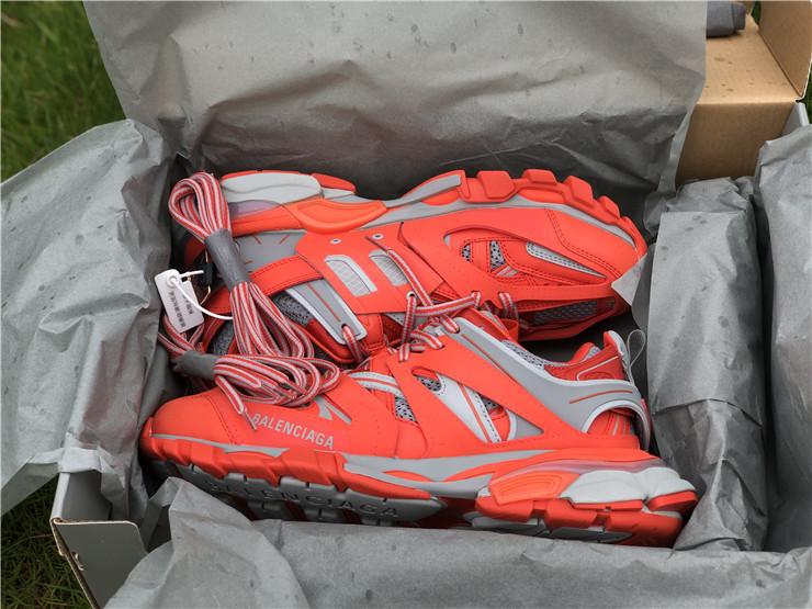 2019 Balenciaga Triple S Trainers Orange/Gray Sneakers 35-45