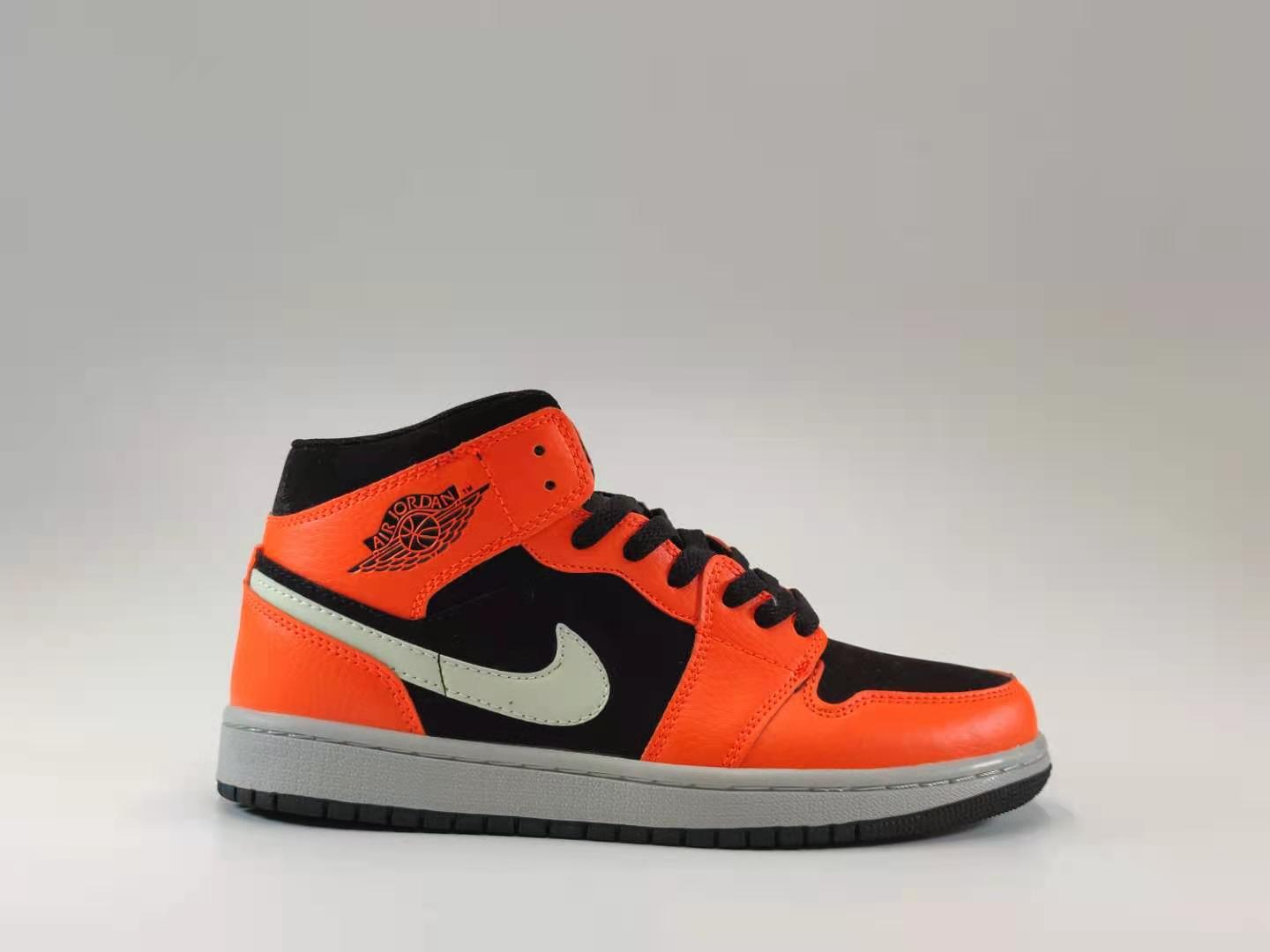 Air Jordan 1 Black Orange 36-46