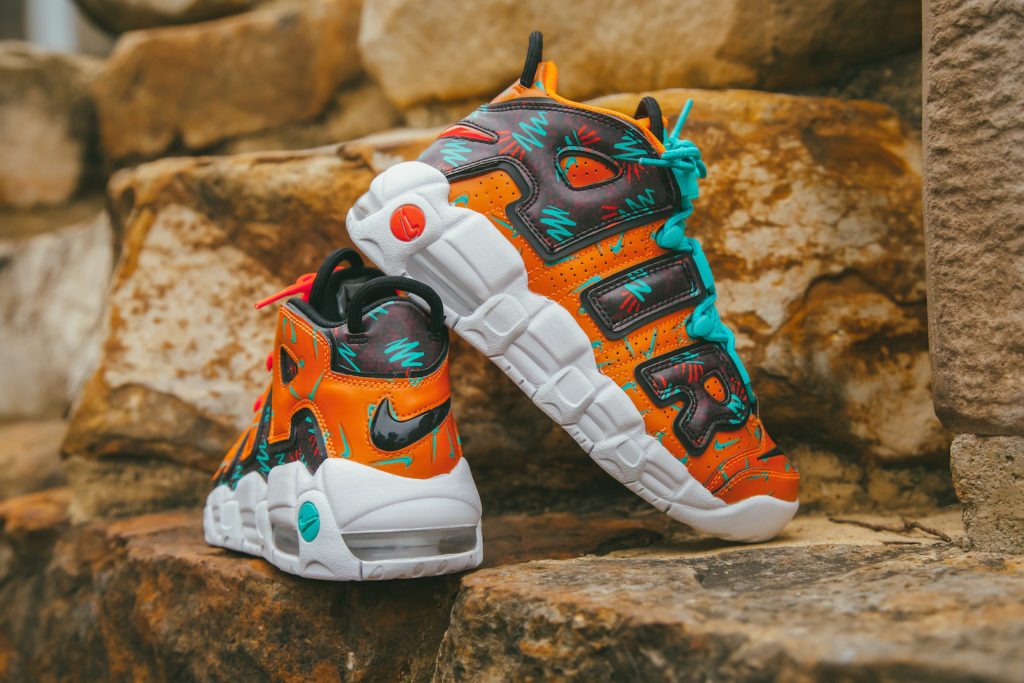 Nike Air More Uptempo GS 鈥淲hat The 90s鈥 AT3408-800