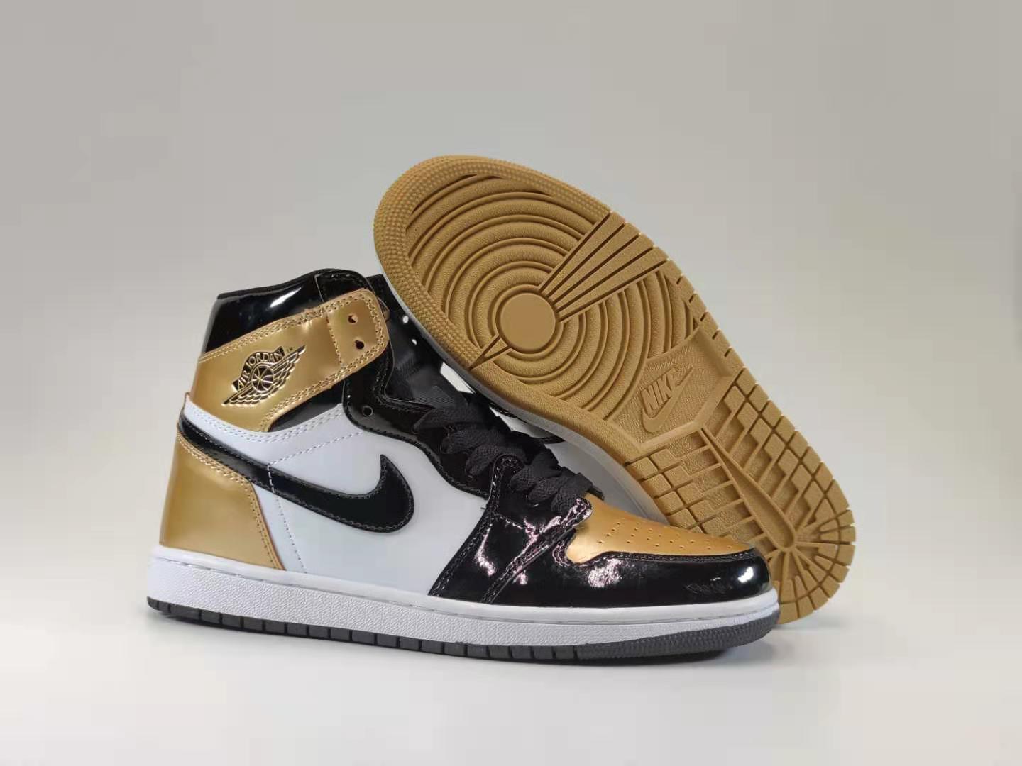 Air Jordan 1 Black Gold 36-46