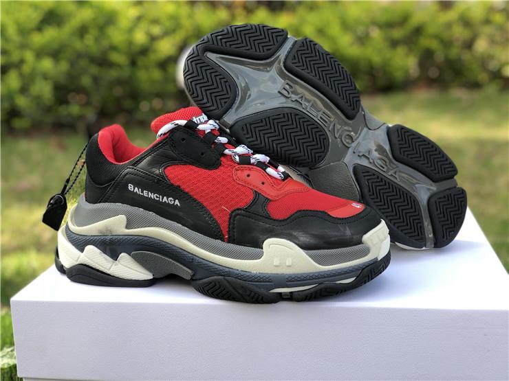 Balenciaga Triple S Trainers Red Bulls Sneakers 36-44