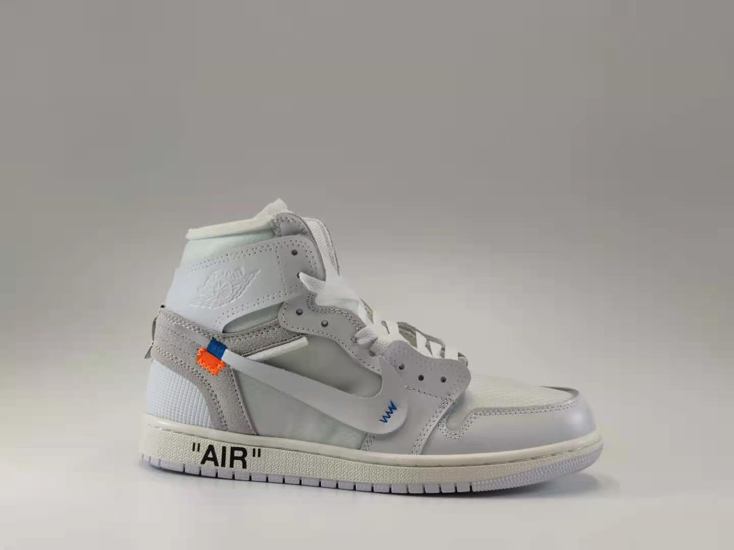 OW x Air Jordan 1 White 36-46