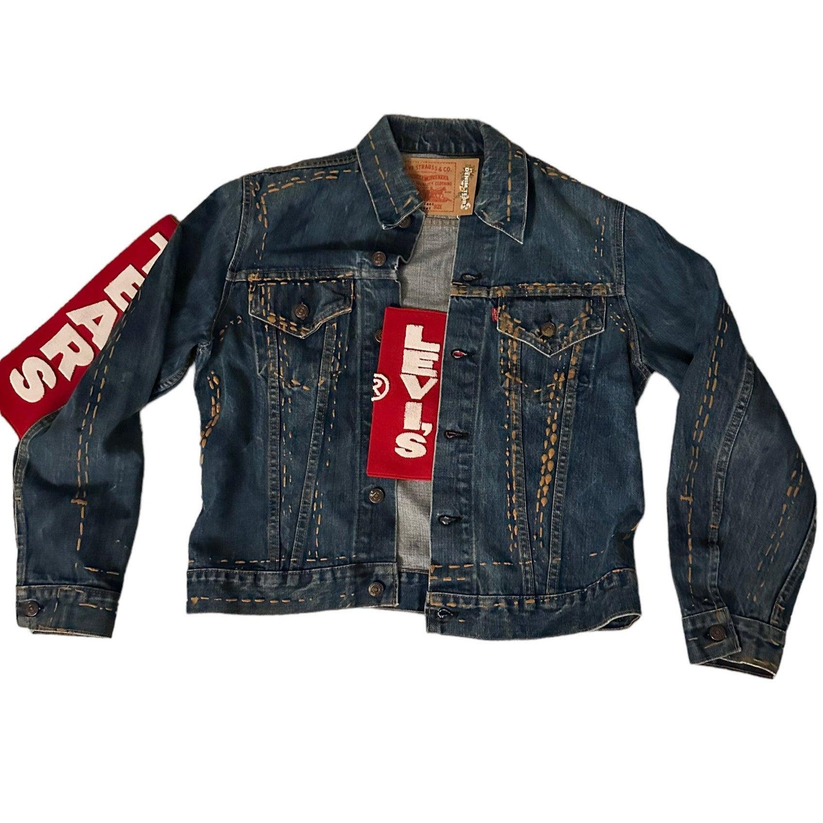 NTWRK - Denim Tears x Levi's x CPFM Denim Jean Jacket Medium Wash