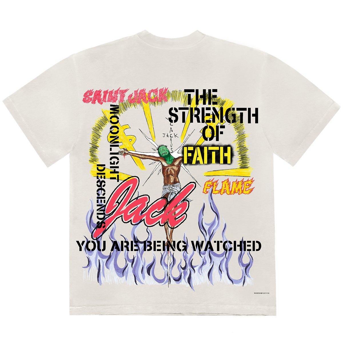 NTWRK - Travis Scott Cactus Jack Utopia x Saint Michael Faith Tee