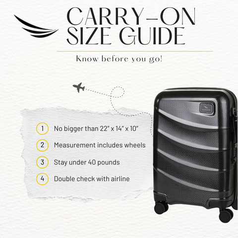 Duravo - Carry-on Size Guide