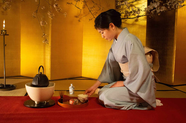Cerimonia tradizionale del tè in Giappone
