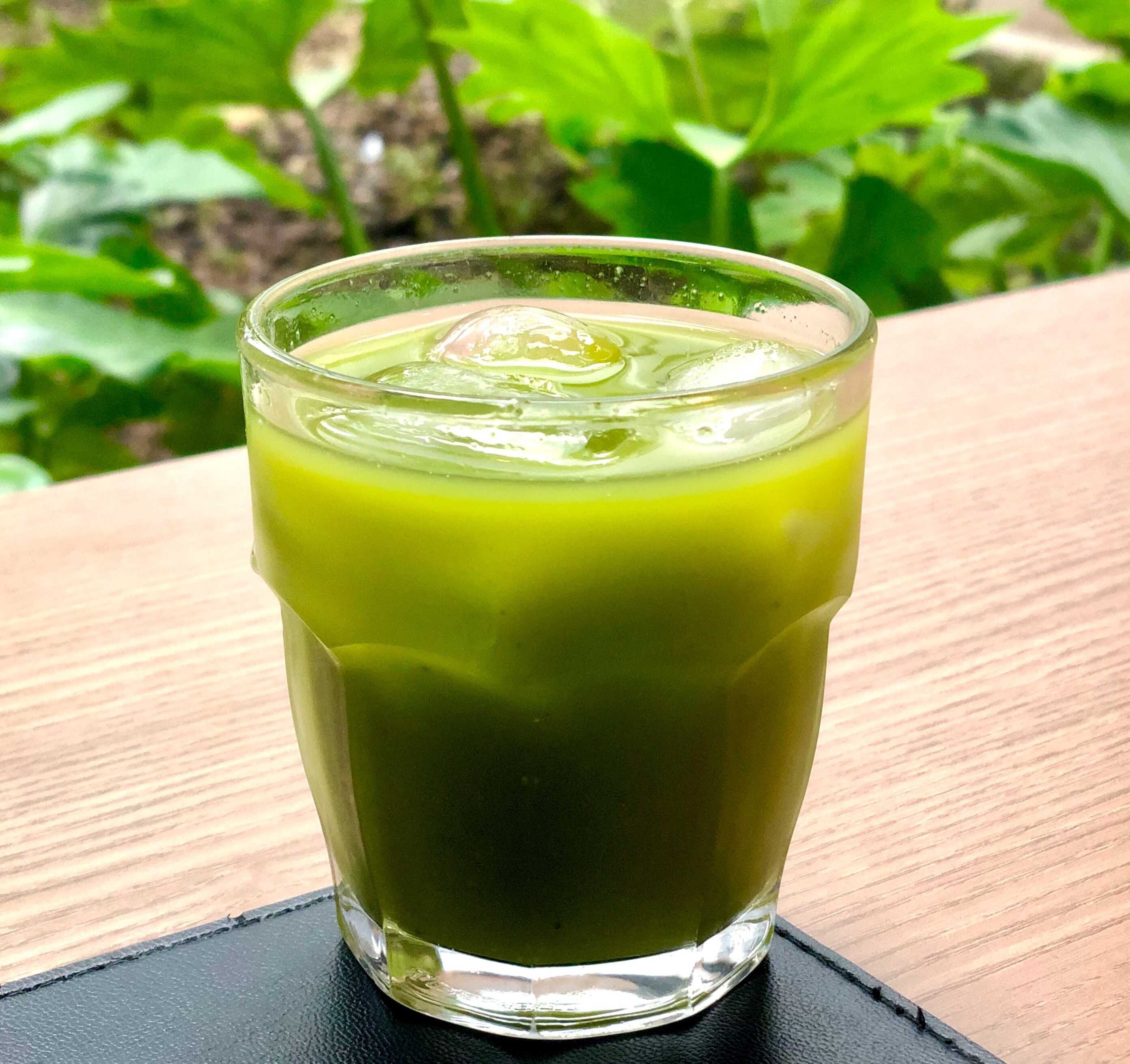 Tè verde tramite la tecnica Koridashi