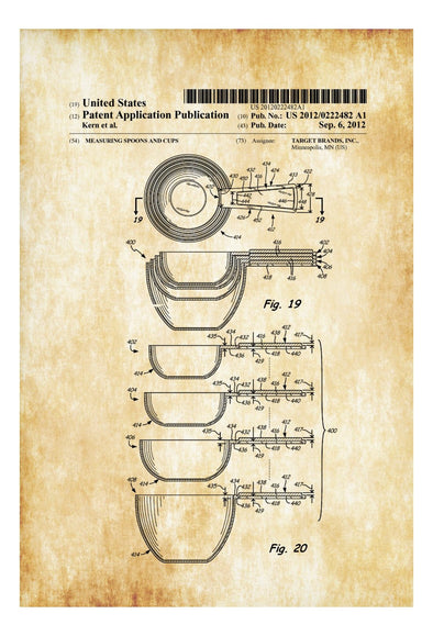 1950 Pie Baking Pan 8x10 Printable Patent Print 