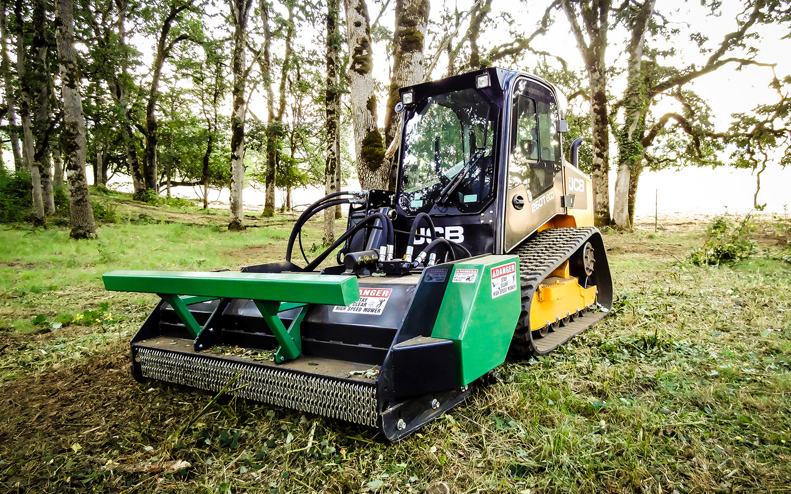 FH-Series Skid Steer Flail Shredder 72" (HD Mower)