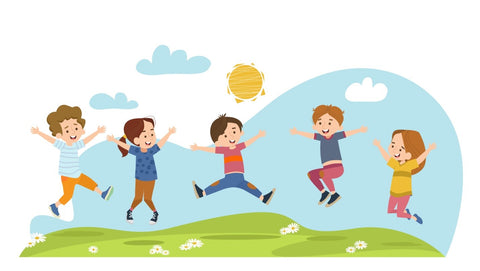 https://www.freepik.com/free-vector/happy-children-jumping-summer-meadow_8609202.htm#query=happy%20kids&position=0&from_view=search&track=ais