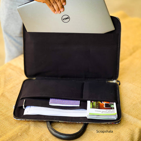 Eco-Friendly Handloom Laptop Bag