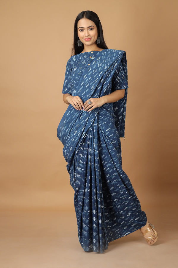 Buy Blue Sarees for Women by MRINALIKA FASHION Online | Ajio.com