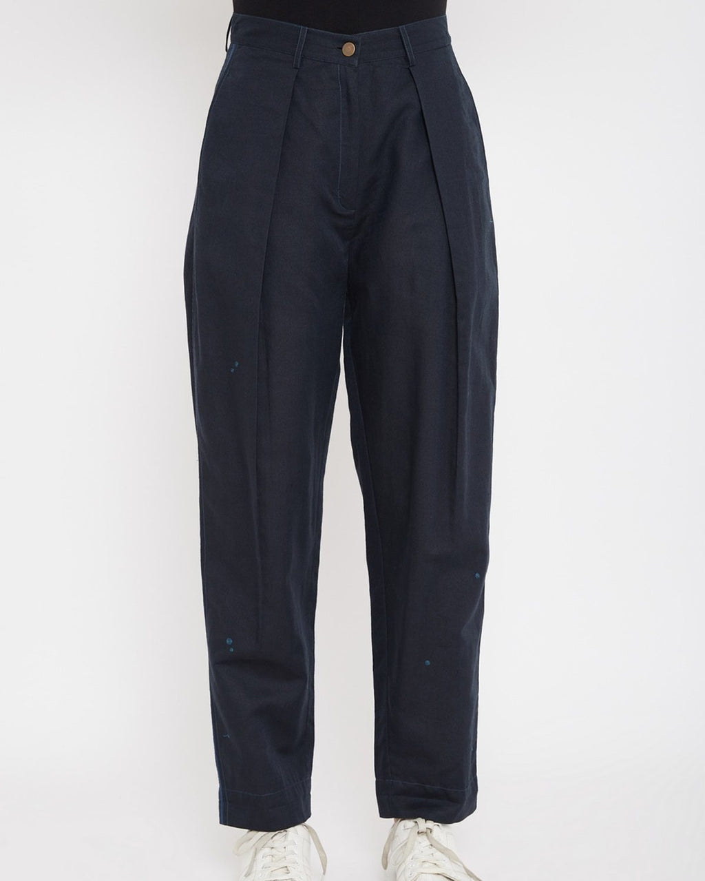 正規品 完売品 クラネ OVERLAP TUCK PANTS ベージュ パンツ-