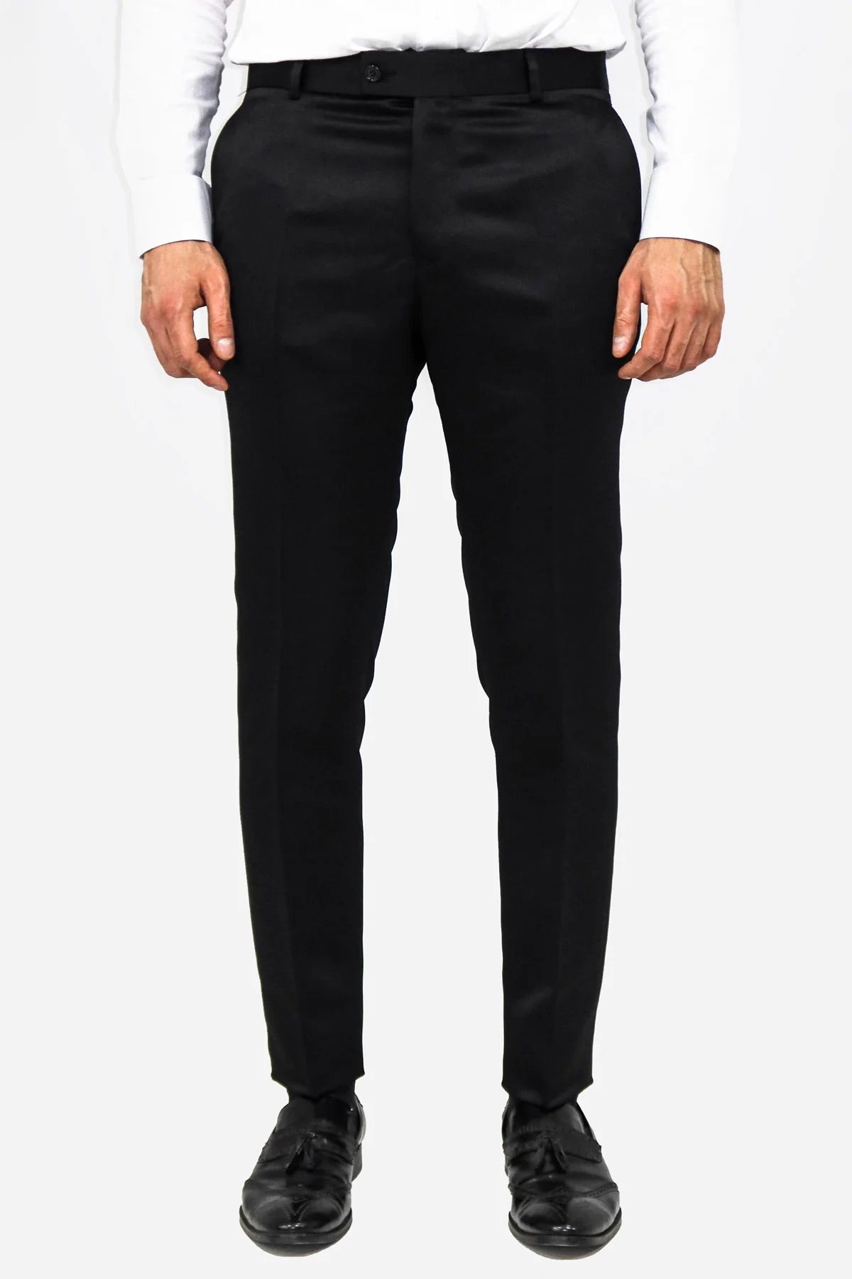 Slim Fit Black Men Trousers – JM Menswear Store