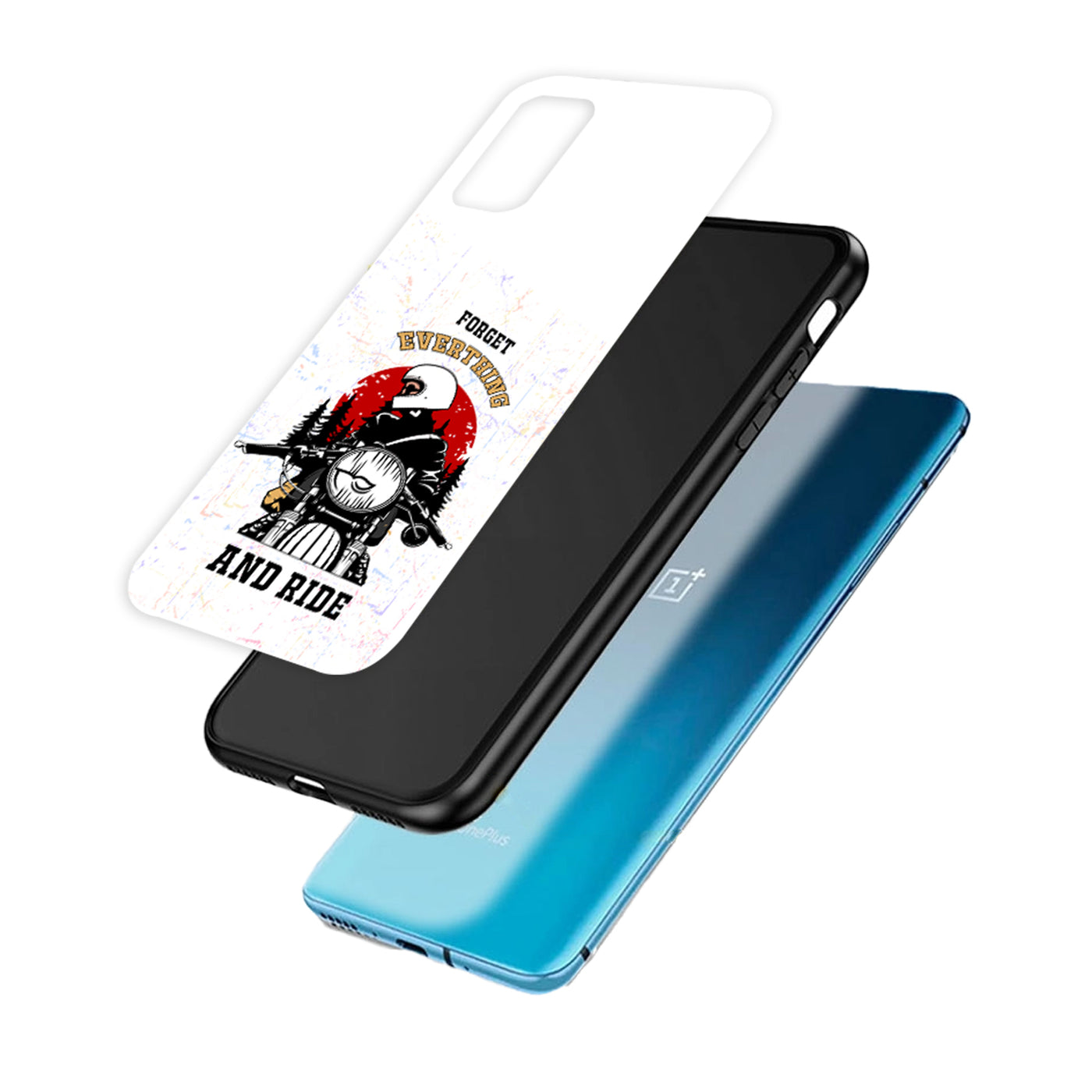 Forget Everything And Ride Bike Lover - One Plus 10 R Back Case
