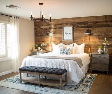rustic bedroom design