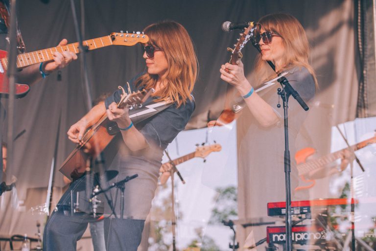 Belle Plaine on stage