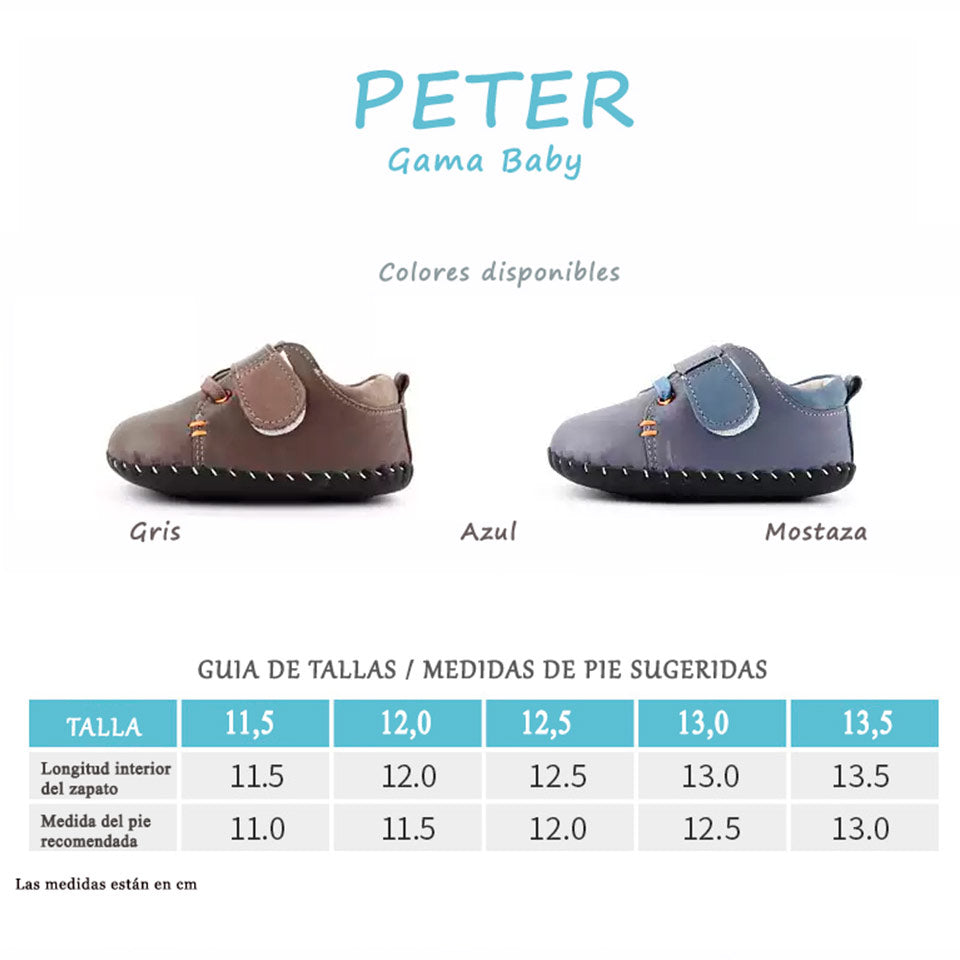 Zapatos respetuoso bebé modelo primeros pasos (17 21) – Freycoo