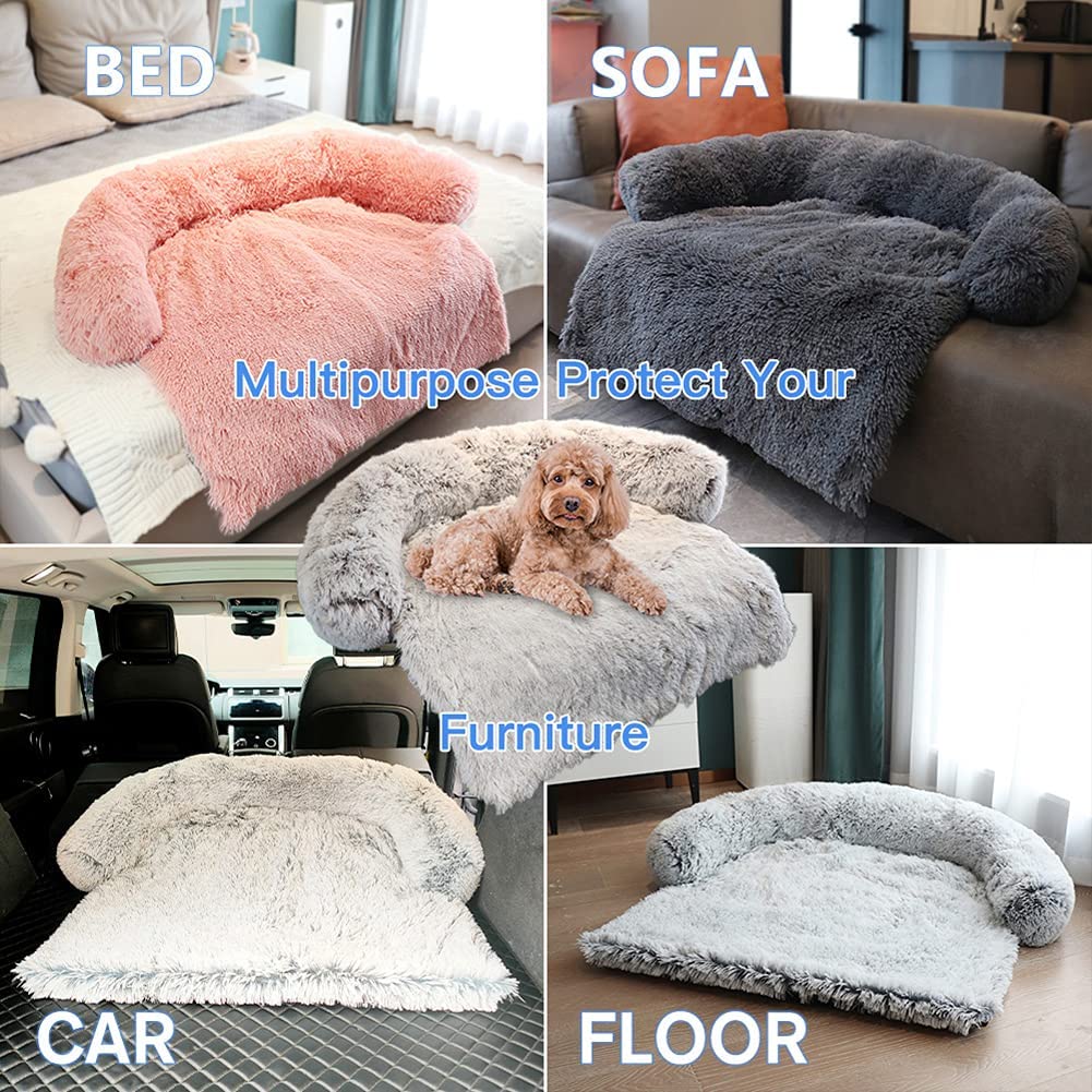 Dog Bed Sofa Plush Mat - Multipurpose Protect Furniture