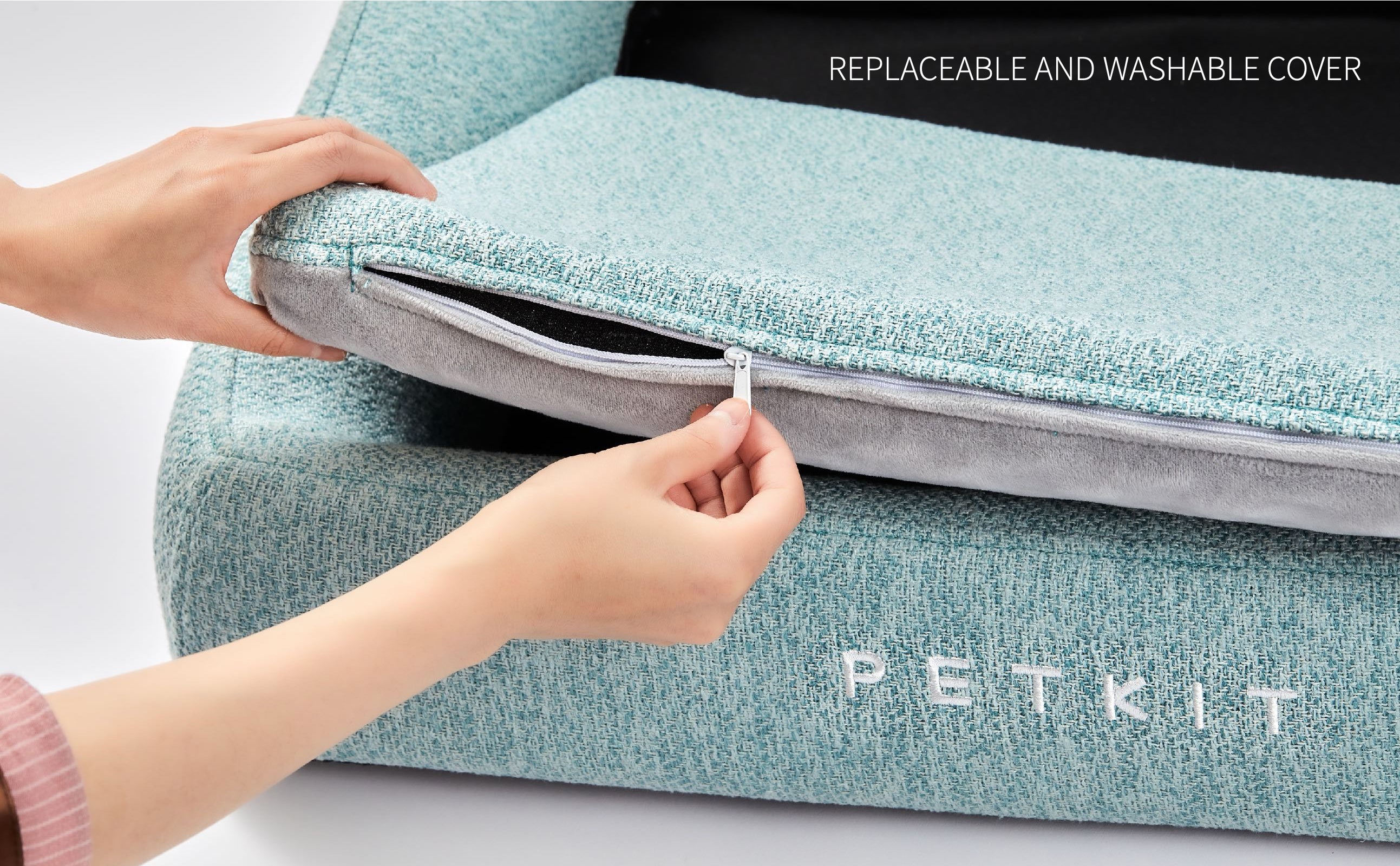 PETKIT Deep Sleep All Season Beds For Pet - Replaceable and Washable Cover