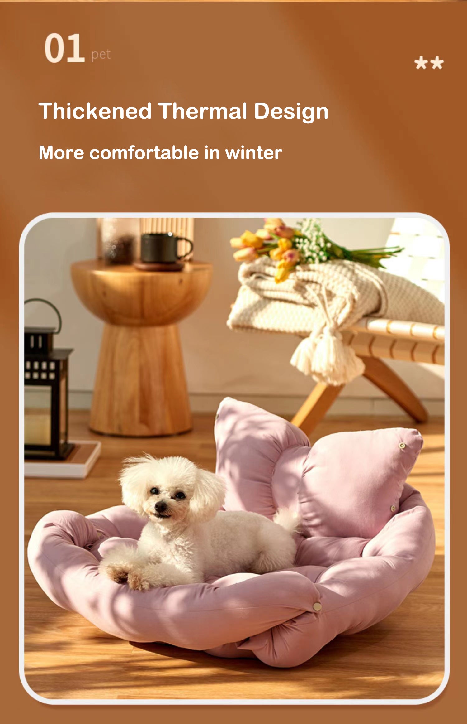 Dogs Nest Cushion Sofa - Thickened Thermal Design, More Comfortable in Winter