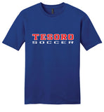 District Young Men's VI Tee - Red Tesoro