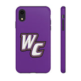 Mobile Phone Tough Cases - WC on Purple