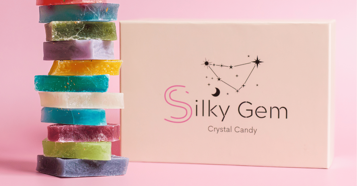 Silky Gem - Mystery Box, Edible Crystal Candy, 26-28 Clusters, Multi  Flavor, Kohakutou, Edible Gem, Vegan, Gluten Free, ASMR