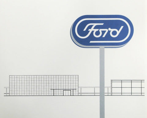 Ford Dealership Sign Version 2
