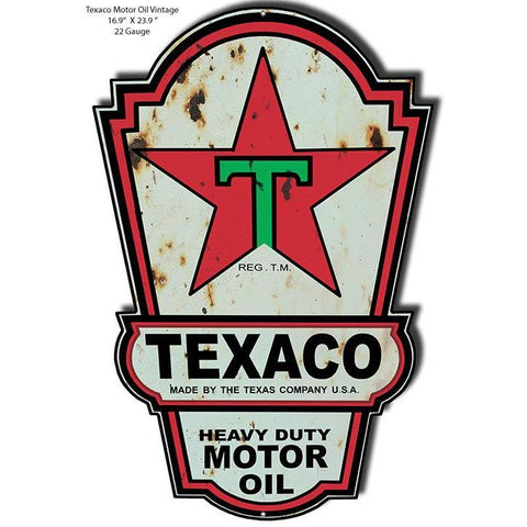 Vintage Texaco Metal Sign