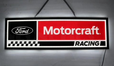 Motorcraft Racing LED Sign