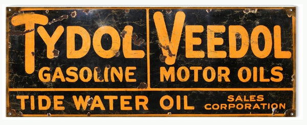 Veedol Motor Oil Metal Sign