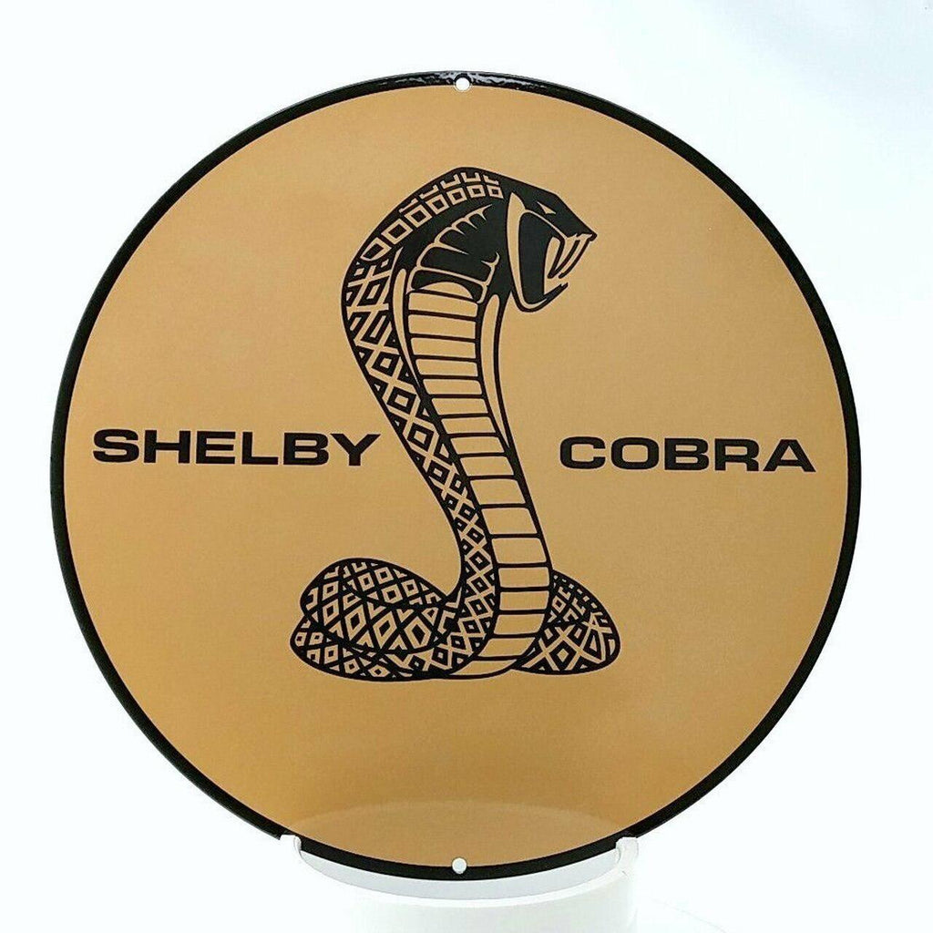 FORD – SHELBY COBRA SHAPED EMBLEM NEON SIGN - RetroSpaces