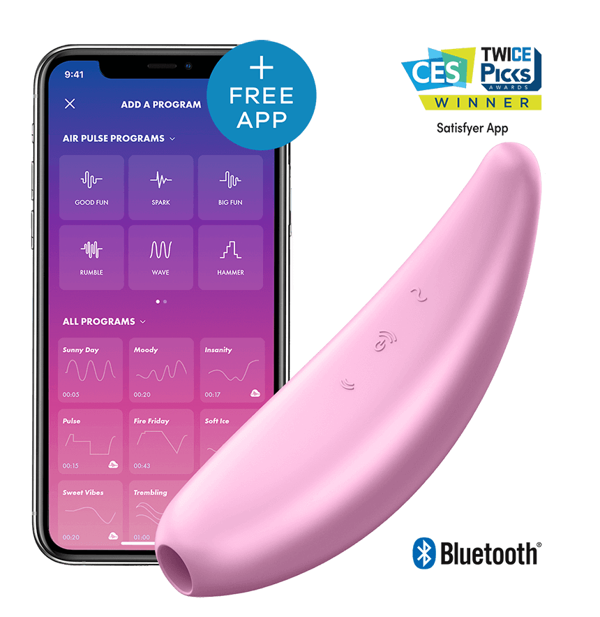 Puissante Coco Bendable Rechargeable Dual Ended Air Pulse Vibrator