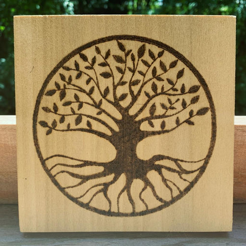  Bear wood burned on plywood, pyrography art : Handmade Products