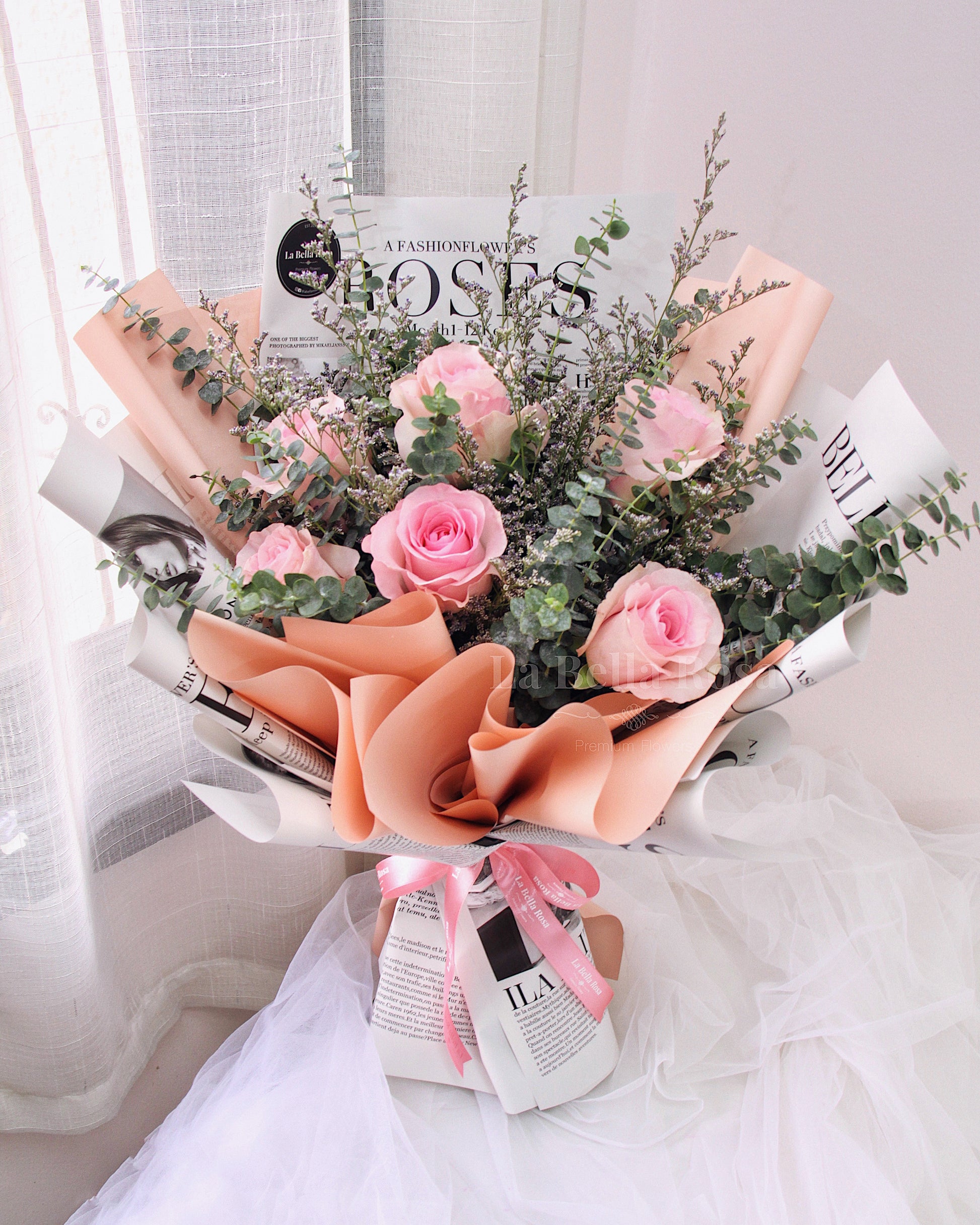 Forever & Always Bouquet – La Bella Rosa Flowers
