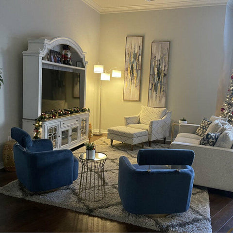 Modern Blue Accent Chairs