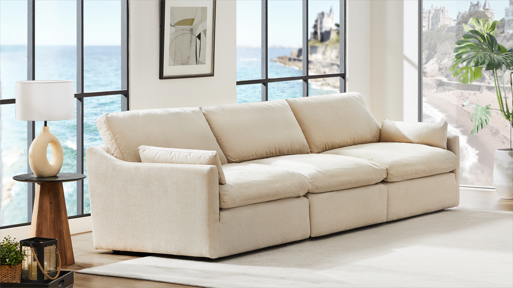  L-Shaped and U-Shaped Modular Sofa