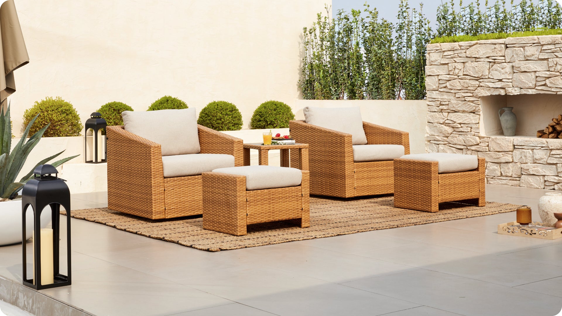 Outdoor 5-Piece Patio Set