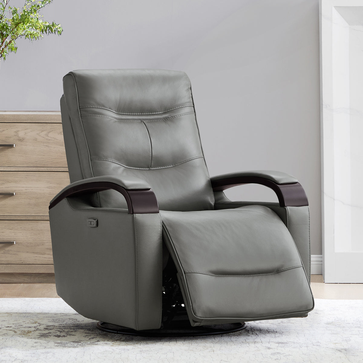 Gentry power swivel recliner chairs