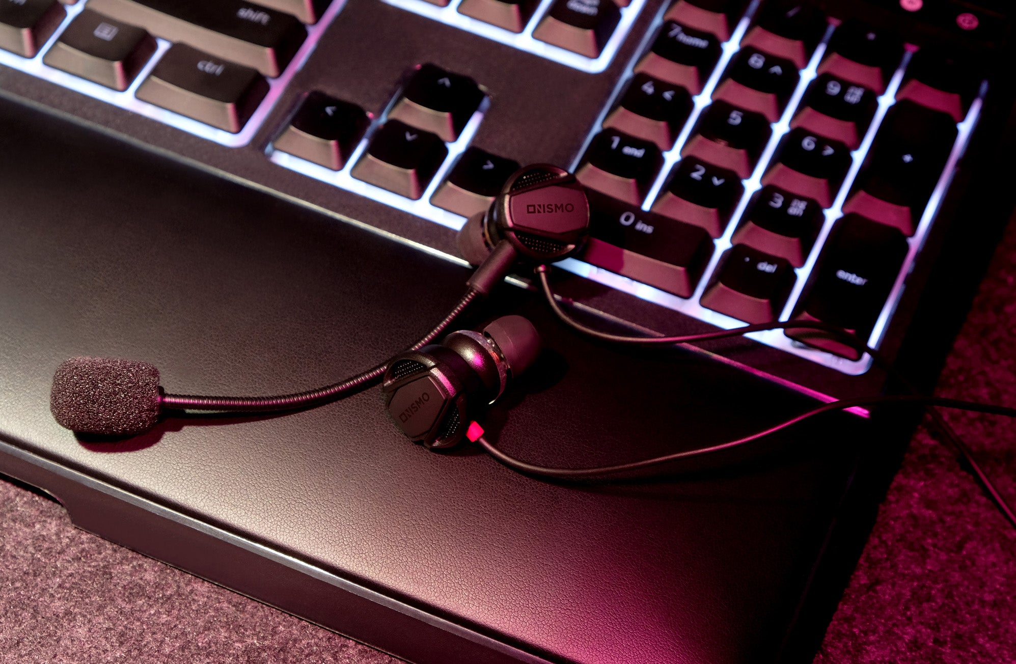 NSMO 3D triple driver gaming earphones