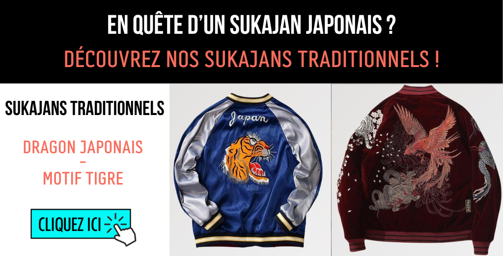 sukajan japonais traditionnel et streetwear