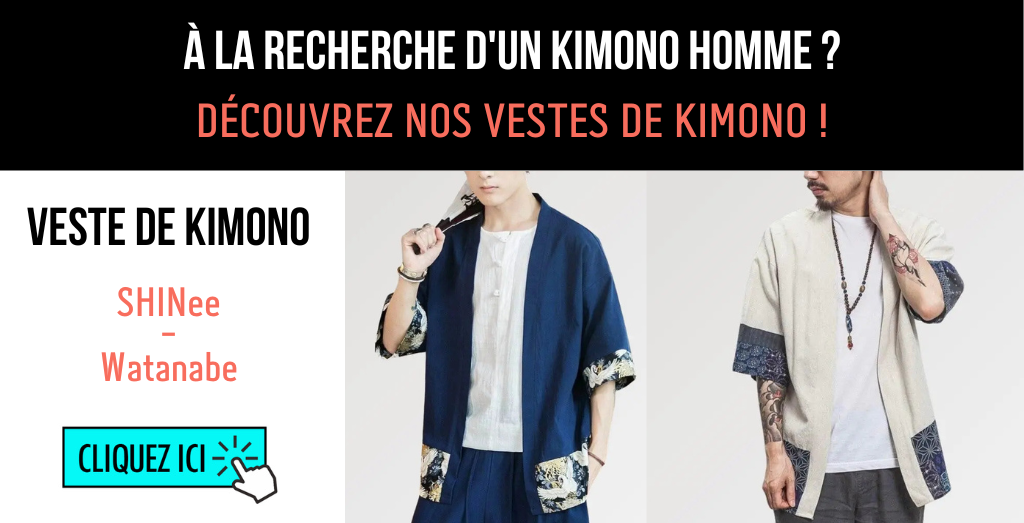 veste de kimono homme