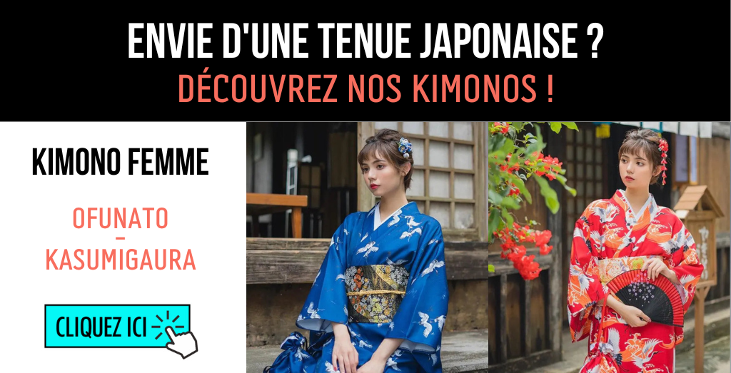 kimono japonais traditionnel pour femme