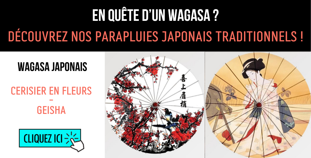 wagasa japonais traditionnel