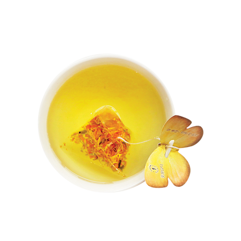 韩国 KKOKDAM 一花一茶 高级茶 - 6种蝴蝶花茶包样泡试饮集(共6个)
