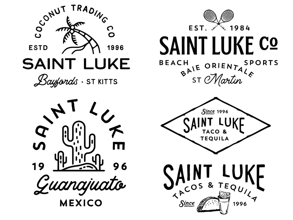 vintage style logo design