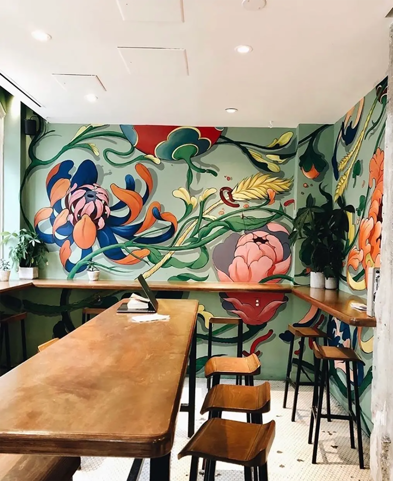 5 Design Ideas We're Stealing From This Montréal Cafe and Artist Workshop