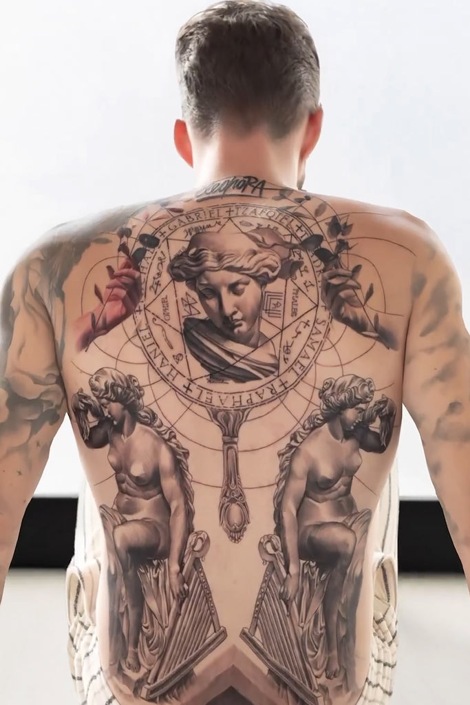 Myth Making Abstract Tattoo Design – Tattoos Wizard Designs